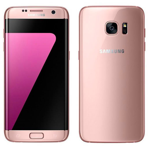 Refurbished Samsung Galaxy S7 Edge 32GB Pink Gold Wholesale | Egoleap